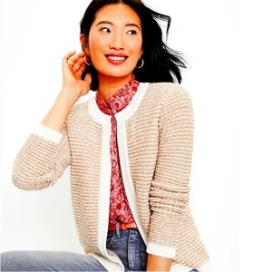 Tweed Sweater Jacket Size XL NWT